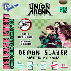 Union Arena Demon Slayer - Release Event - Vendredi le 24 Janvier 19h